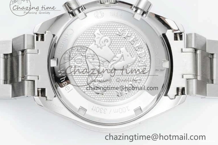 0320 Speedmaster Racing Master SS HKF Best Edition Black Dial on SS Bracelet A Versatile 7810